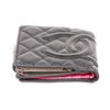 Image 3 : Chanel Black Quilted Leather Cambon Compact Wallet