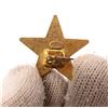 Image 3 : Chanel Black Enamel Gold Tone CC Star Clip On Earrings