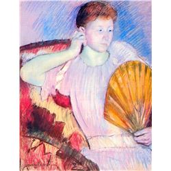 Mary Cassatt - Lady With Fan