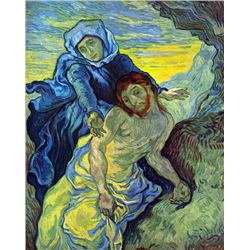 Van Gogh - Pieta (By Eugene Delacroix) By  Van Gogh