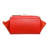 Image 5 : Celine Red Suede Leather Small Trapeze Shoulder Bag