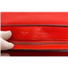 Image 6 : Celine Red Suede Leather Small Trapeze Shoulder Bag