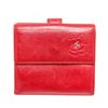 Image 1 : Chanel Red Leather Camellia Compact Wallet