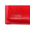 Image 9 : Chanel Red Leather Camellia Compact Wallet