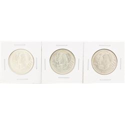 Set of (3) 1935 Arkansas Centennial Commemorative Half Dollar Coins