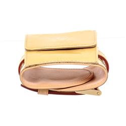 Louis Vuitton Beige Vernis Leather Lafayette Street Coin Purse Bracelet