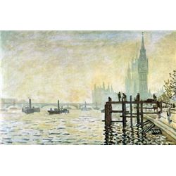 Claude Monet - Westminster Bridge in London