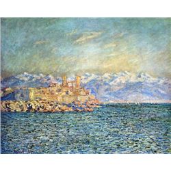 Claude Monet - The Old Fort in Antibes