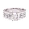 Image 2 : 2.23 ctw Diamond Ring - 14KT White Gold