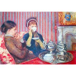 Mary Cassatt - A Cup of Tea #2