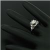 Image 7 : Vintage Platinum 0.68 ctw Round Transitional Diamond Solitaire Ring