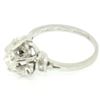 Image 9 : Vintage Platinum 0.68 ctw Round Transitional Diamond Solitaire Ring