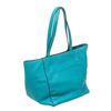 Image 1 : Prada Turquoise Blue Vitello Daino Leather Shopping Tote Bag