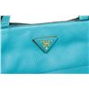 Image 6 : Prada Turquoise Blue Vitello Daino Leather Shopping Tote Bag