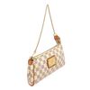 Image 2 : Louis Vuitton Damier Azur Canvas Leather Eva Pochette Bag