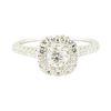 Image 2 : 1.10 ctw Diamond Ring - 14KT White Gold