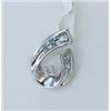 Image 2 : 10K White Gold Pendant