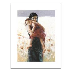 Pino (1931-2010), "Maternal Instincts" Limited Edition on Canvas, Numbered and Hand Signed with Cert