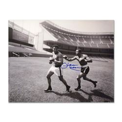 Must-Have Signed Sports Photo. "Ken Norton and Ali, Yankee Stadium" 40" x 30" Hand-Autographed by Ke