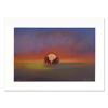 Image 1 : John Axton, "Dakota Elder" Limited Edition Serigraph, Numbered and Hand Signed with Certificate of A