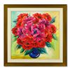 Image 1 : Yana Korobov, Framed Original Acrylic Painting on Canvas, Hand Signed with Letter Authenticity.