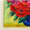 Image 2 : Yana Korobov, Framed Original Acrylic Painting on Canvas, Hand Signed with Letter Authenticity.