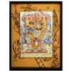 Image 1 : Raphael Abecassis "Menorah" Limited Edition 3-Layer Decoupage, Numbered and Hand Signed with Certifi