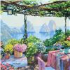 Image 2 : Howard Behrens (1933-2014), "Table For Two, Capri" Limited Edition on Canvas, Numbered and Signed wi