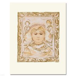  Martha  Limited Edition Lithograph by Edna Hibel (1917-2014), Numbered and Hand Signed with Certifi