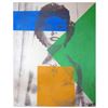 Image 1 : Peter Tunney, "Sophia Loren (Color)" Hand Signed Original Mixed Media with Certificate of Authentici
