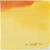 Image 2 : Moshe Leider, Original Watercolor Painting, Hand Signed with Letter of Authenticity.