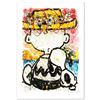 Image 1 : "Mon Ami" Limited Edition Hand Pulled Original Lithograph by Renowned Charles Schulz Protege, Tom Ev