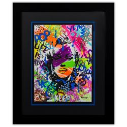 Nastya Rovenskaya- Original Mixed Media on Paper "Model"