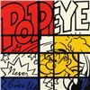 Image 2 : Mr. Brainwash, "Popeye (Mondrian)" Framed Limited Edition Silk Screen. Hand Signed and Numbered PP 3