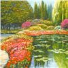 Image 2 : Howard Behrens (1933-2014), "The Colors Of Giverny " Limited Edition on Canvas, Numbered and Signed 