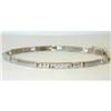 Image 1 : 1266 18KW Gold Diamond Bracelet