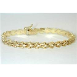 6112 14K Gold Bracelet
