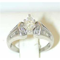 7081 14KW Gold Diamond Ring
