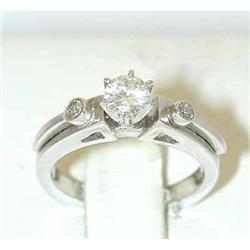 7038 14KW Gold Diamond Ring