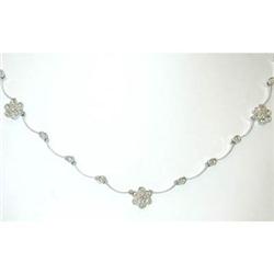 3770 14KW Gold Diamond Necklace