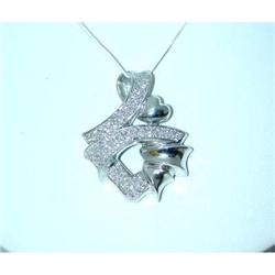 2970 SALAVETTI 18k White Gold Diamond Pendant
