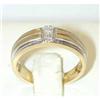 Image 1 : 7345 14K TT Gold Diamond Ring