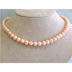 6249 Pearl Necklace with 14k Yellow Gold Clasp