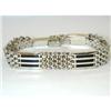 Image 1 : 8312 14KW Gold/ Enamel Bracelet