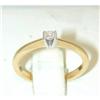 Image 1 : 1001 18K Gold Ring w/ Diamond