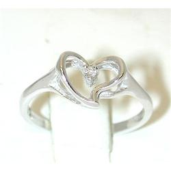 1025 14KW Gold Ring w/ Diamond