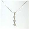 Image 1 : 1064 14KW Gold Necklace w/ Diamonds Pendant