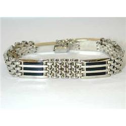 1096 14KW Gold/ Enamel Bracelet