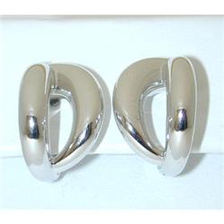 1132 MAUBOUSSIN PARIS 18KW Gold Earrings