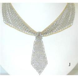 1146 14K 2 Tone Gold Necklace